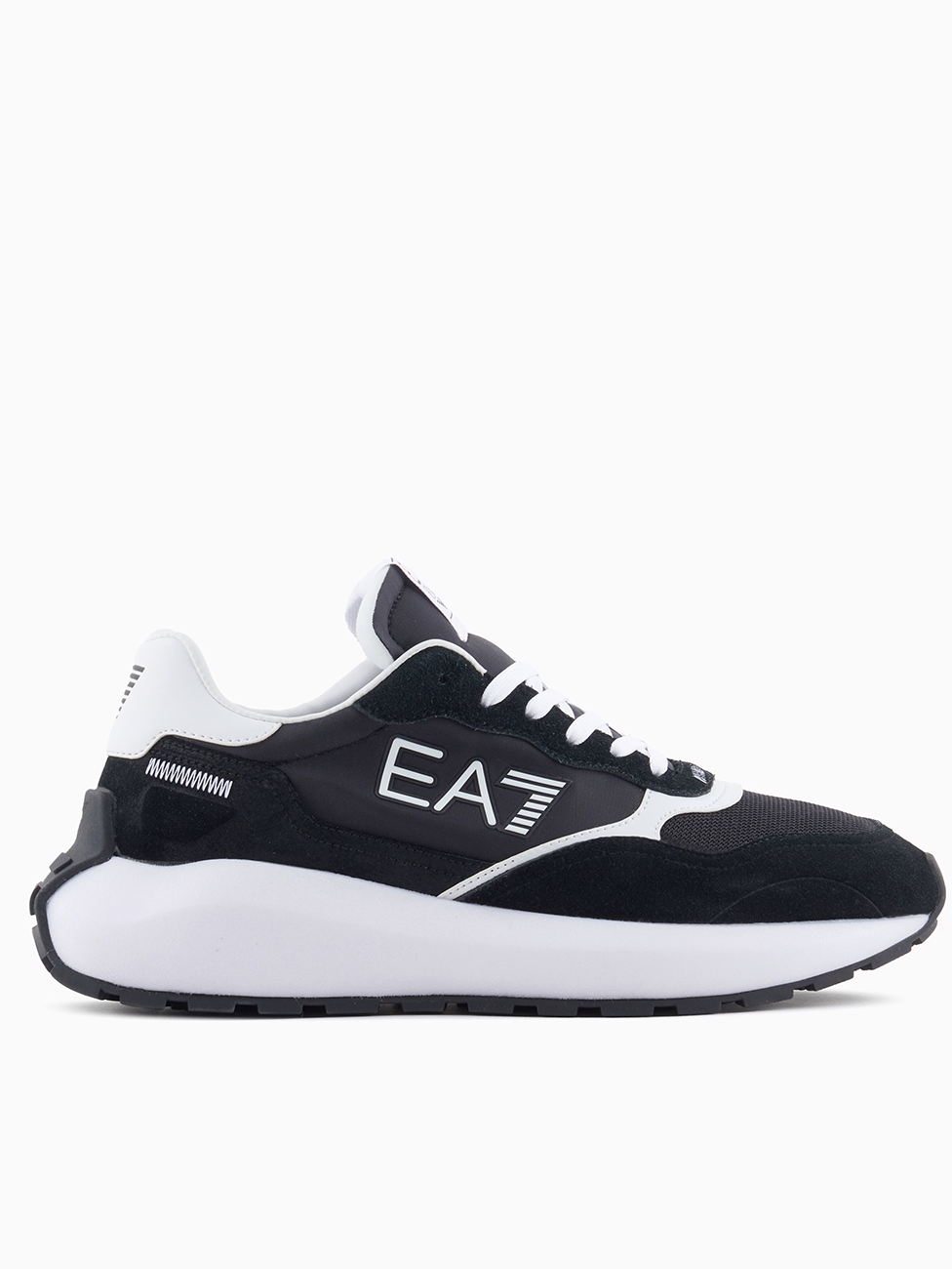 EA7 Black & White Wader Sneakers