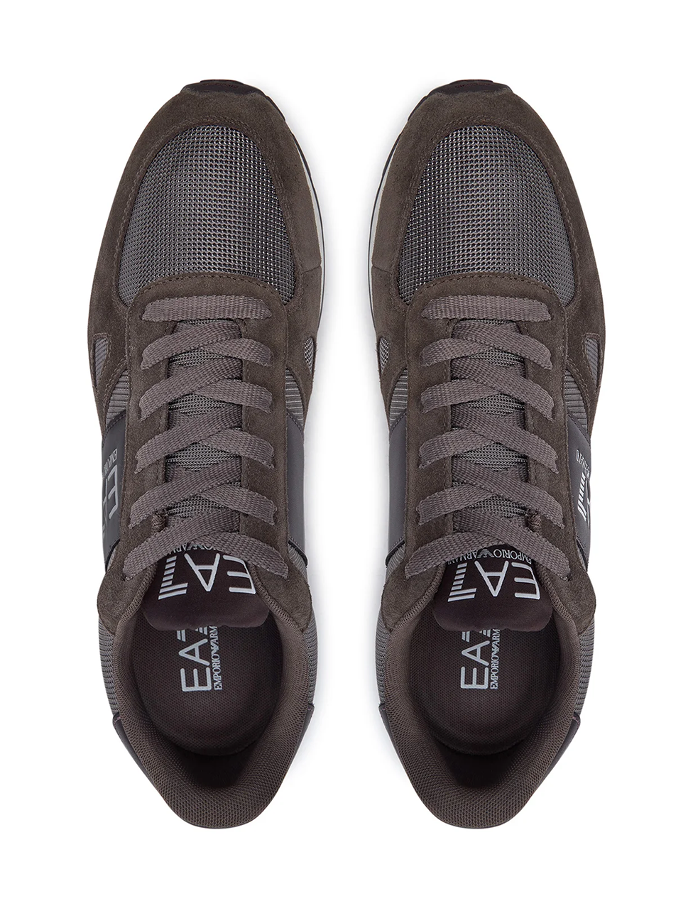 EA7 Brown Legacy Sneakers