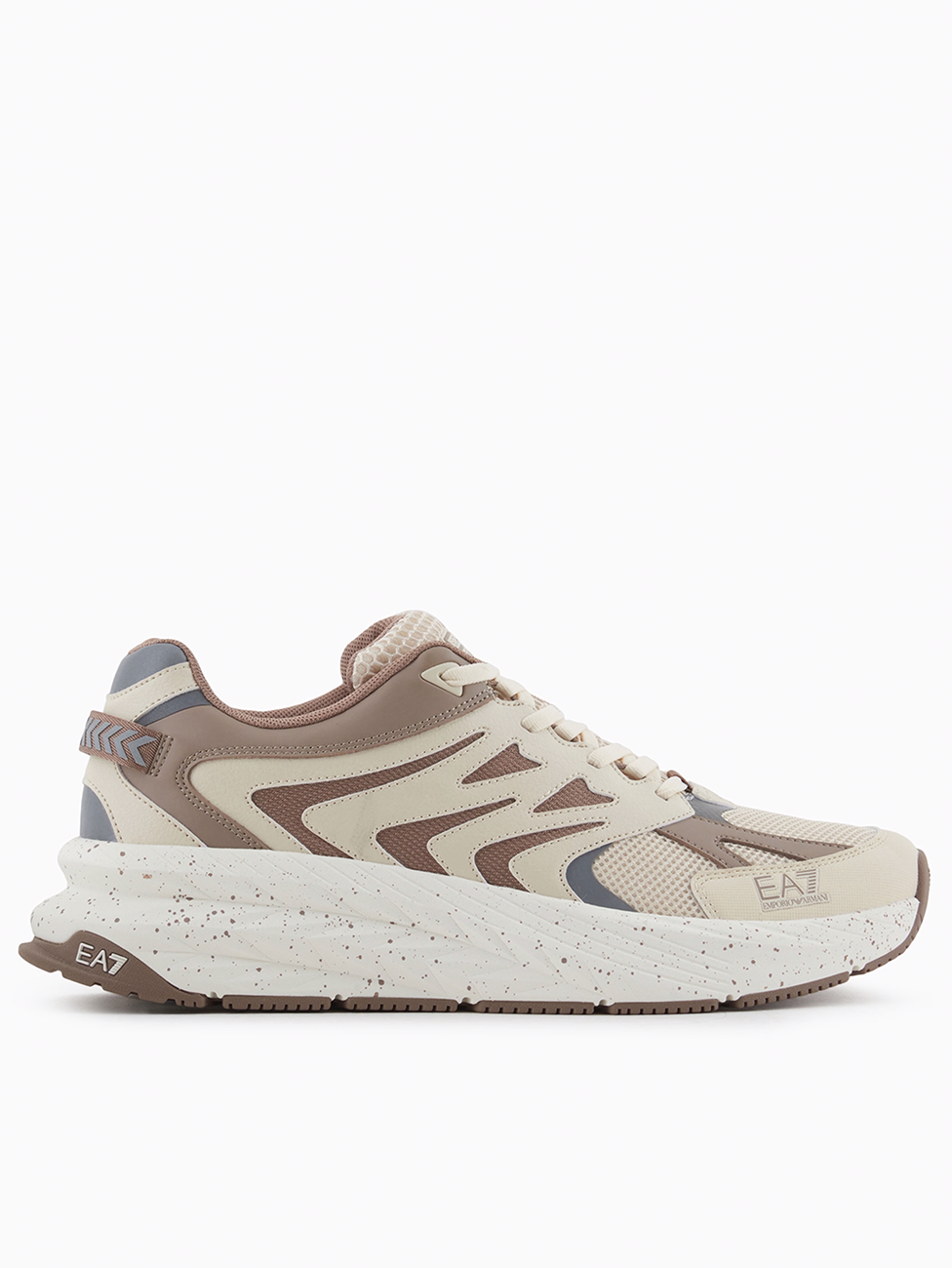 EA7 Beige Crusher Sonic Dart Sneakers