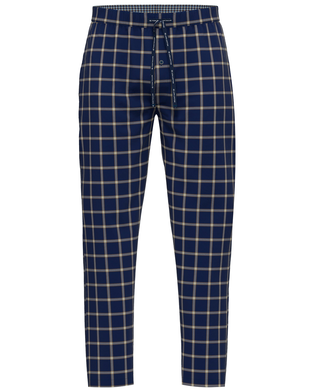 Tom Tailor Dark Blue Checkered Pyjama Pants