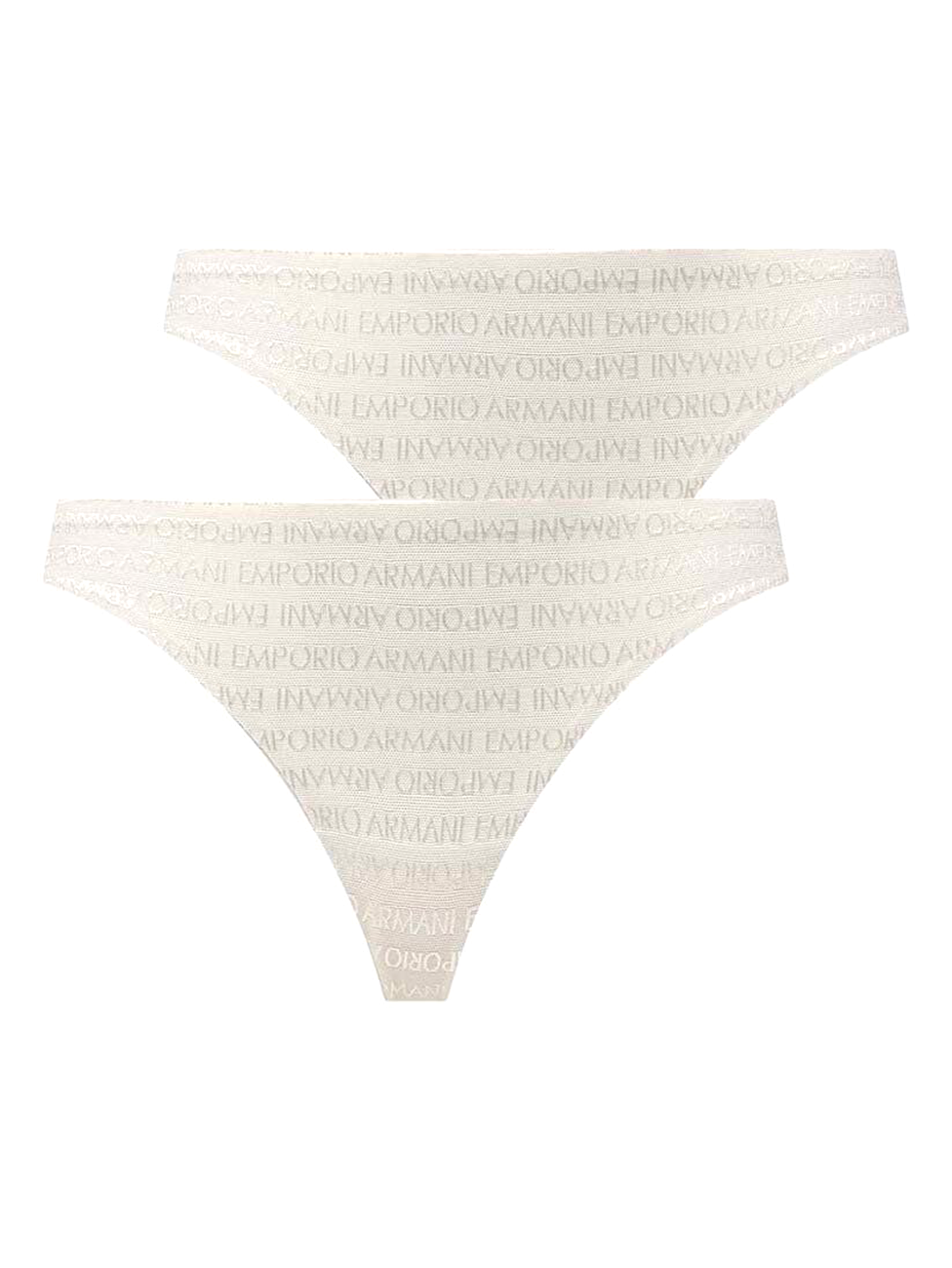 Emporio Armani Mesh Brazilian Briefs (Pack of 2)