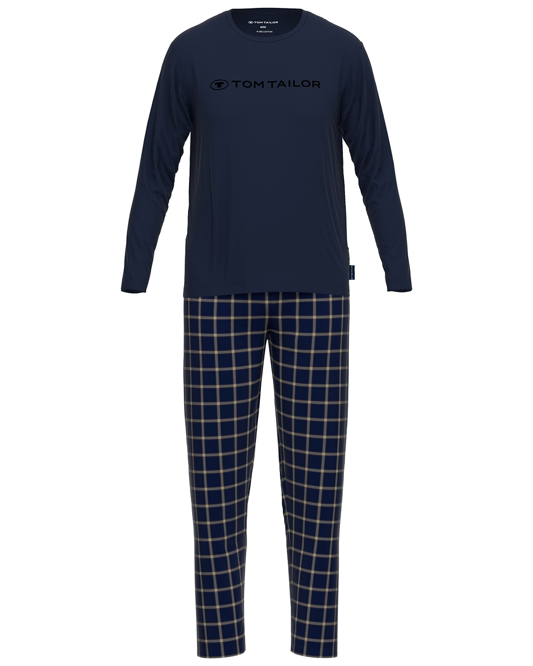 Tom Tailor Navy Checkered Pyjama