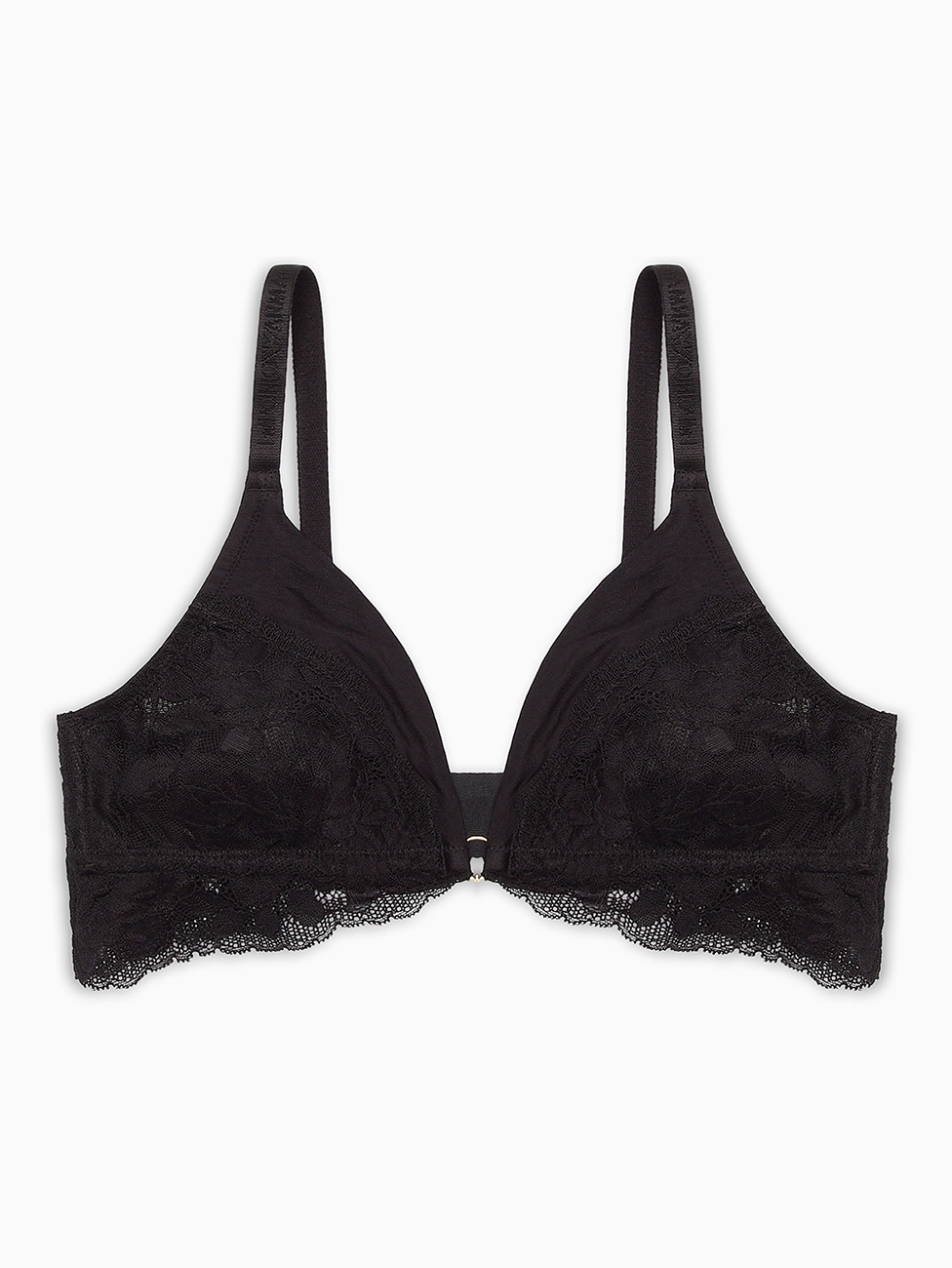 Emporio Armani Dreamy Lace Certified-Viscose Triangle Bra