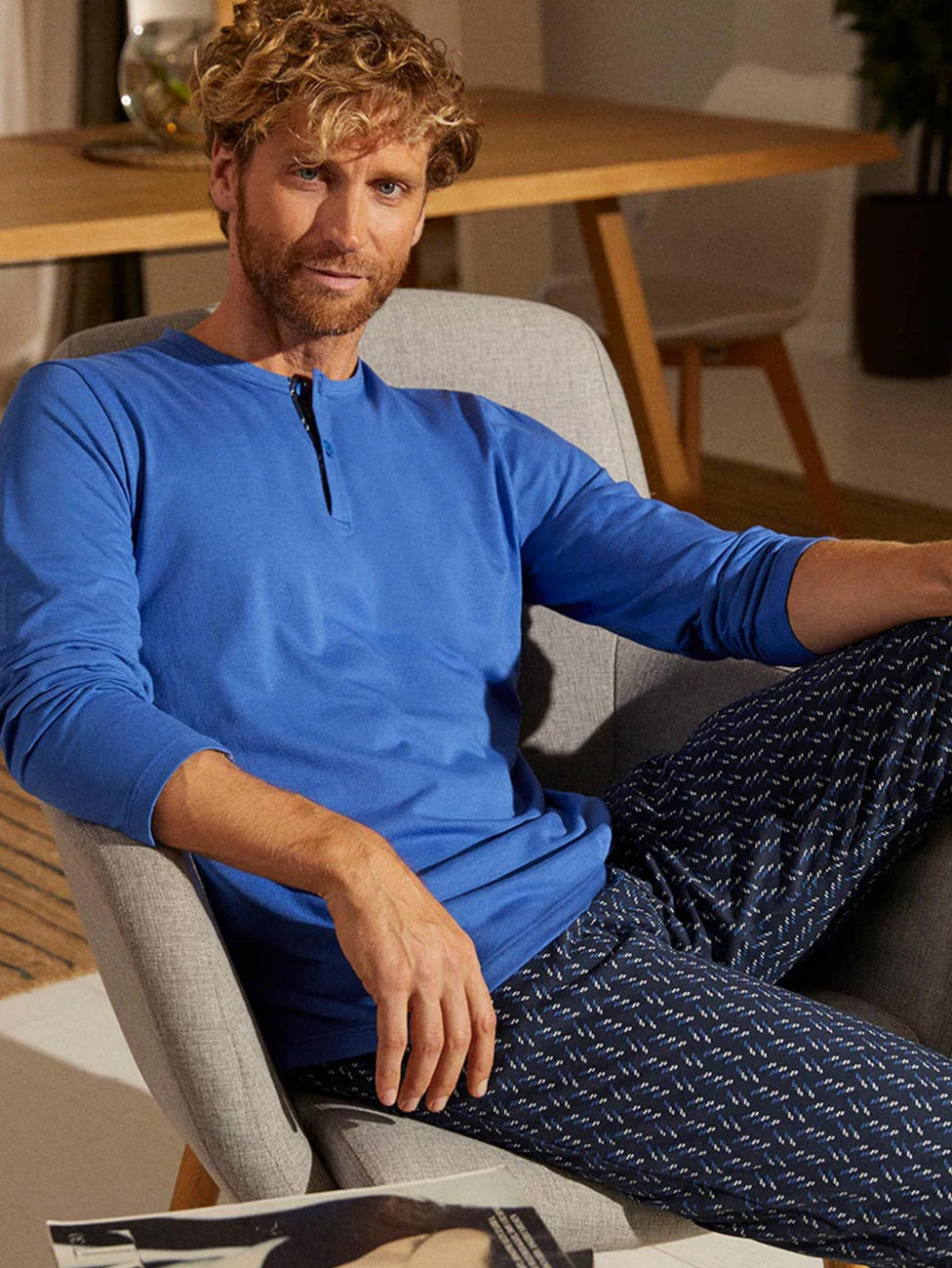 Impetus Modal Cotton Men's Long Pyjama