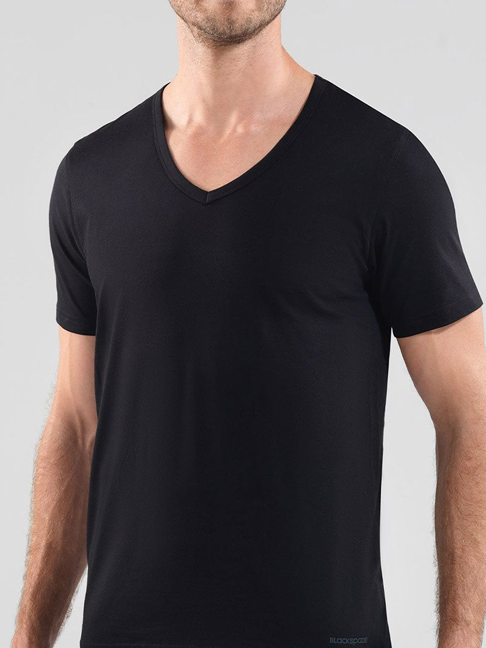 Blackspade Loose Fit V-Neck Men's T-shirt