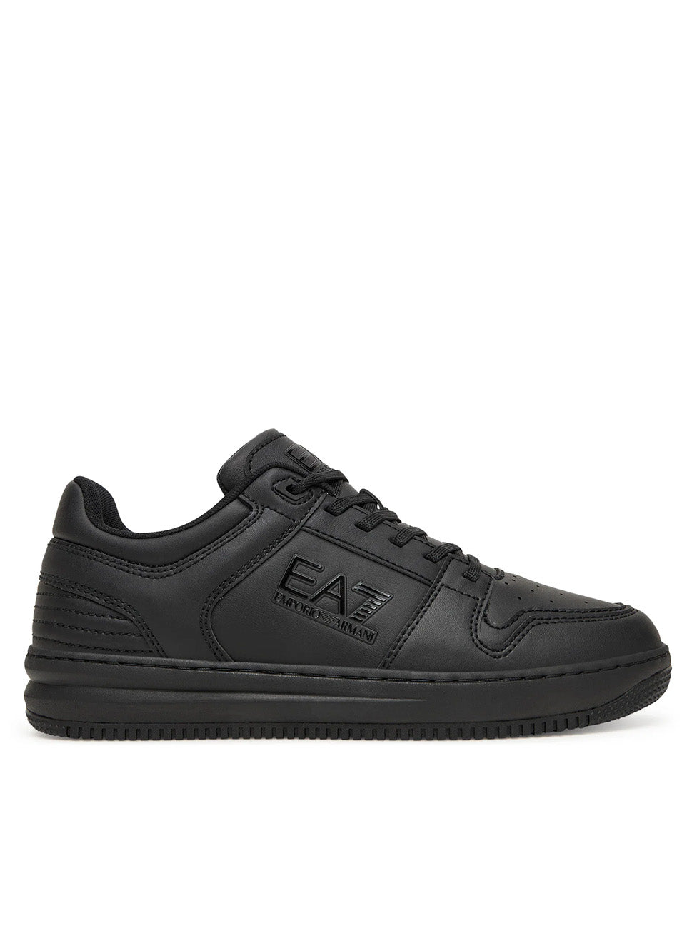EA7 Triple Black Unisex Low-Top Sneakers