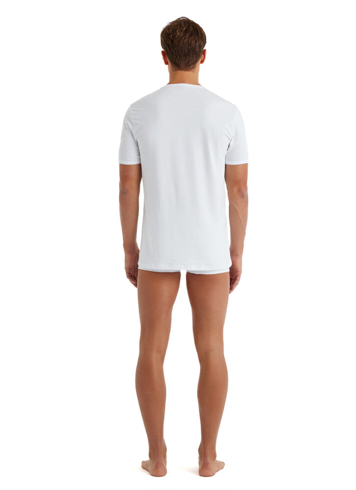 Blackspade Tender Cotton V-Neck T-Shirt