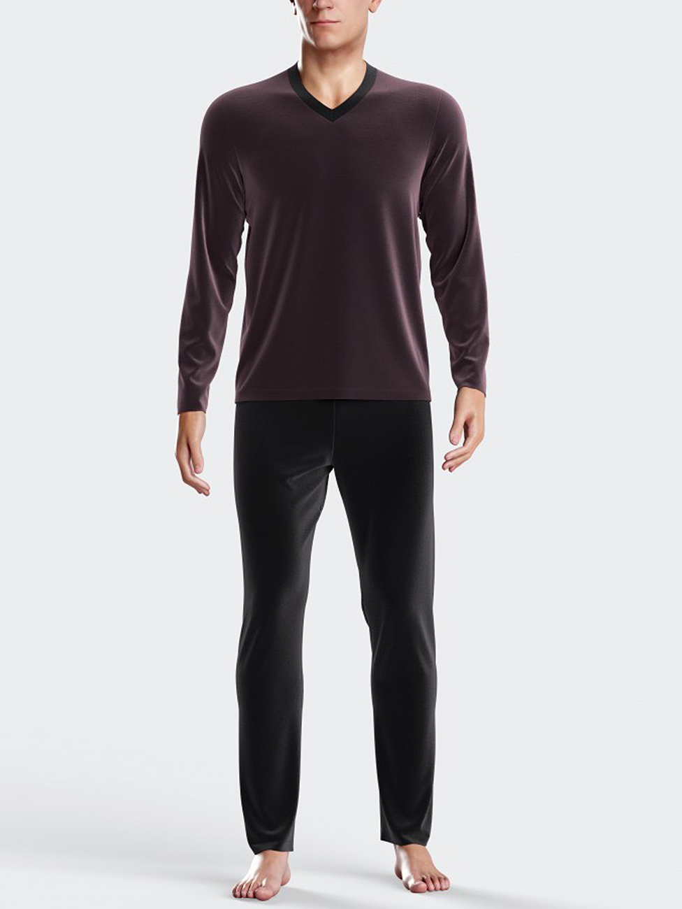 Impetus Velvet Texture Thermal Men's Pyjama