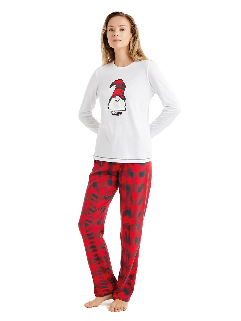 Blackspade Christmas Loading Women's Pyjama Set