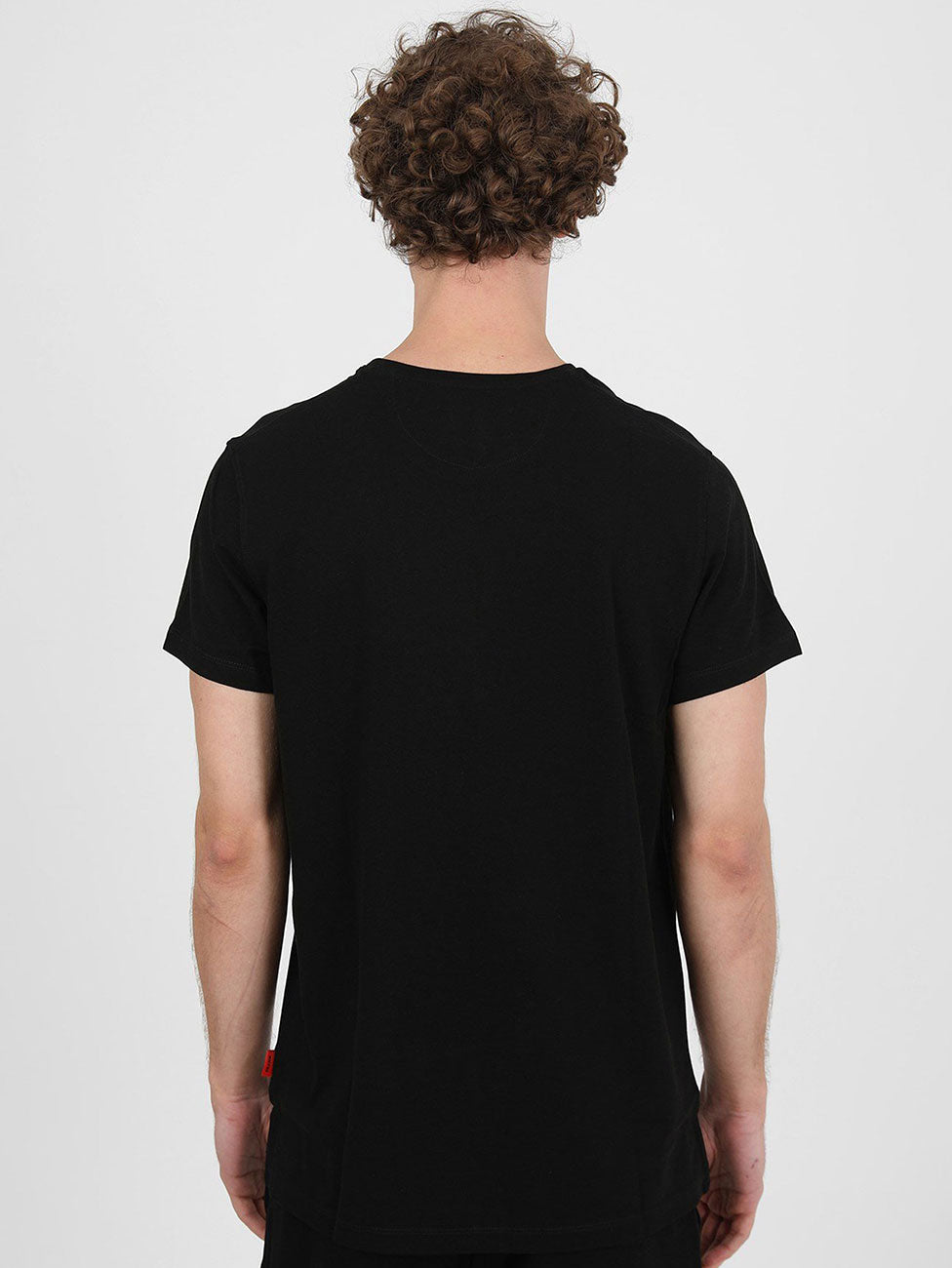 John Frank Basic T-Shirt Pique - Black