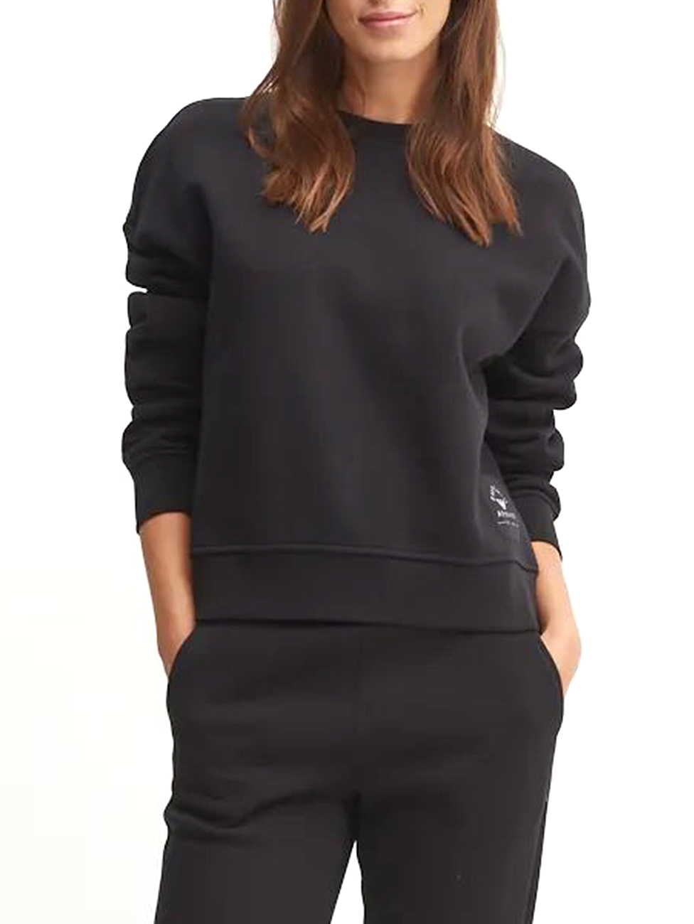 Emporio Armani Ladies Knitted Sweat