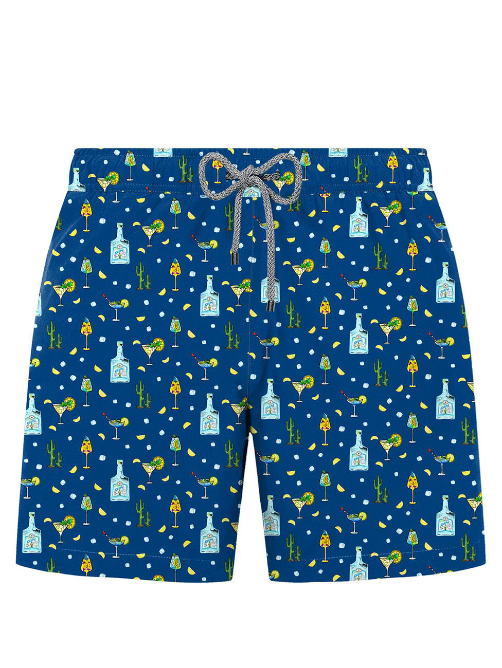 John Frank Gin & Ice Printed Swimshorts