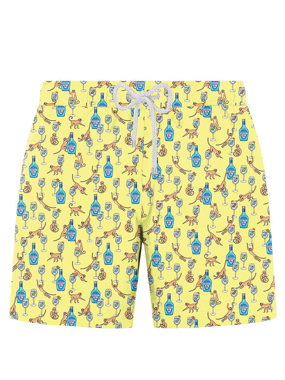 John Frank Crayz Monkey Printed Swimshorts