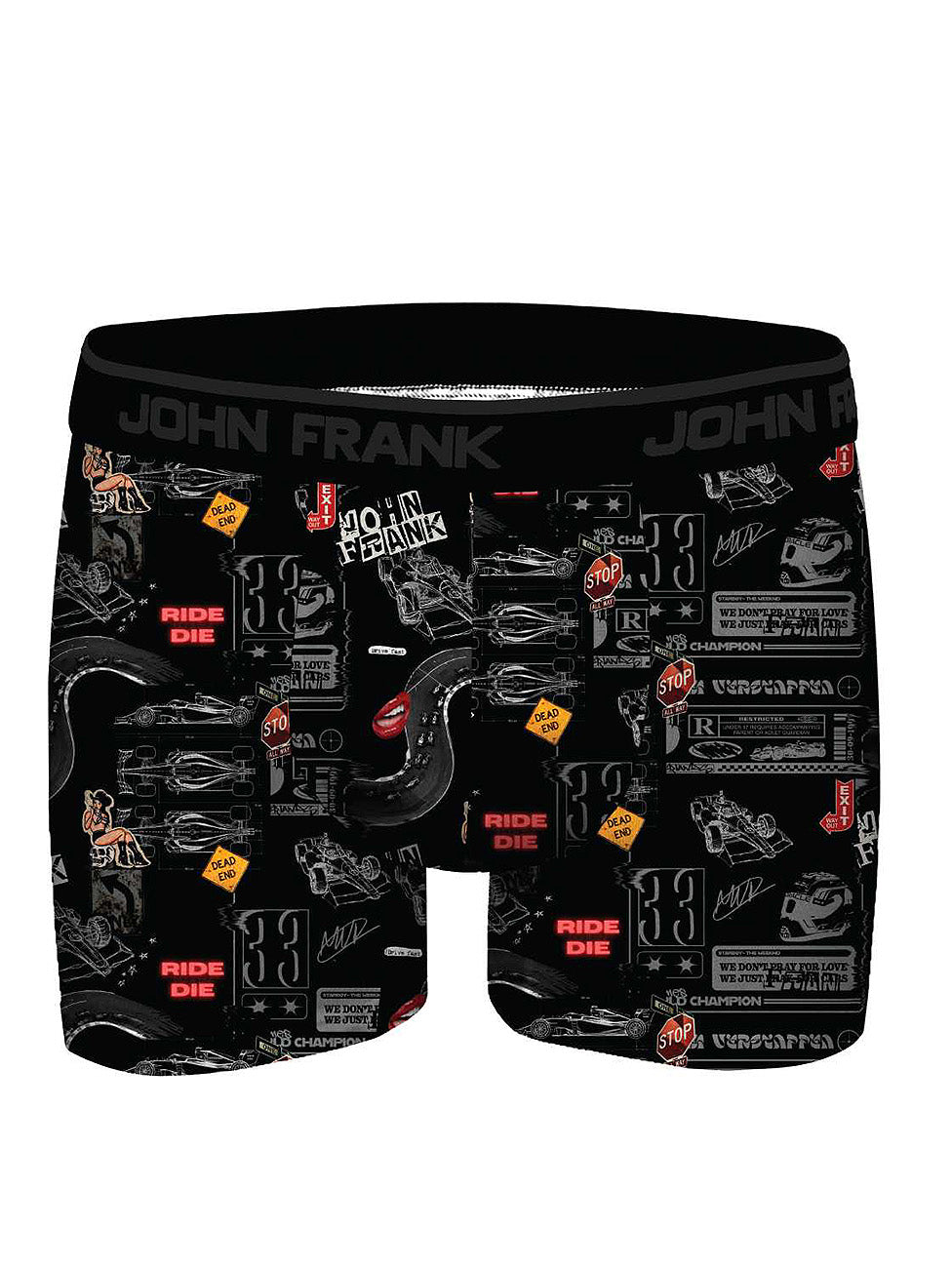 John Frank Ride or Die World Micro Modal Boxer