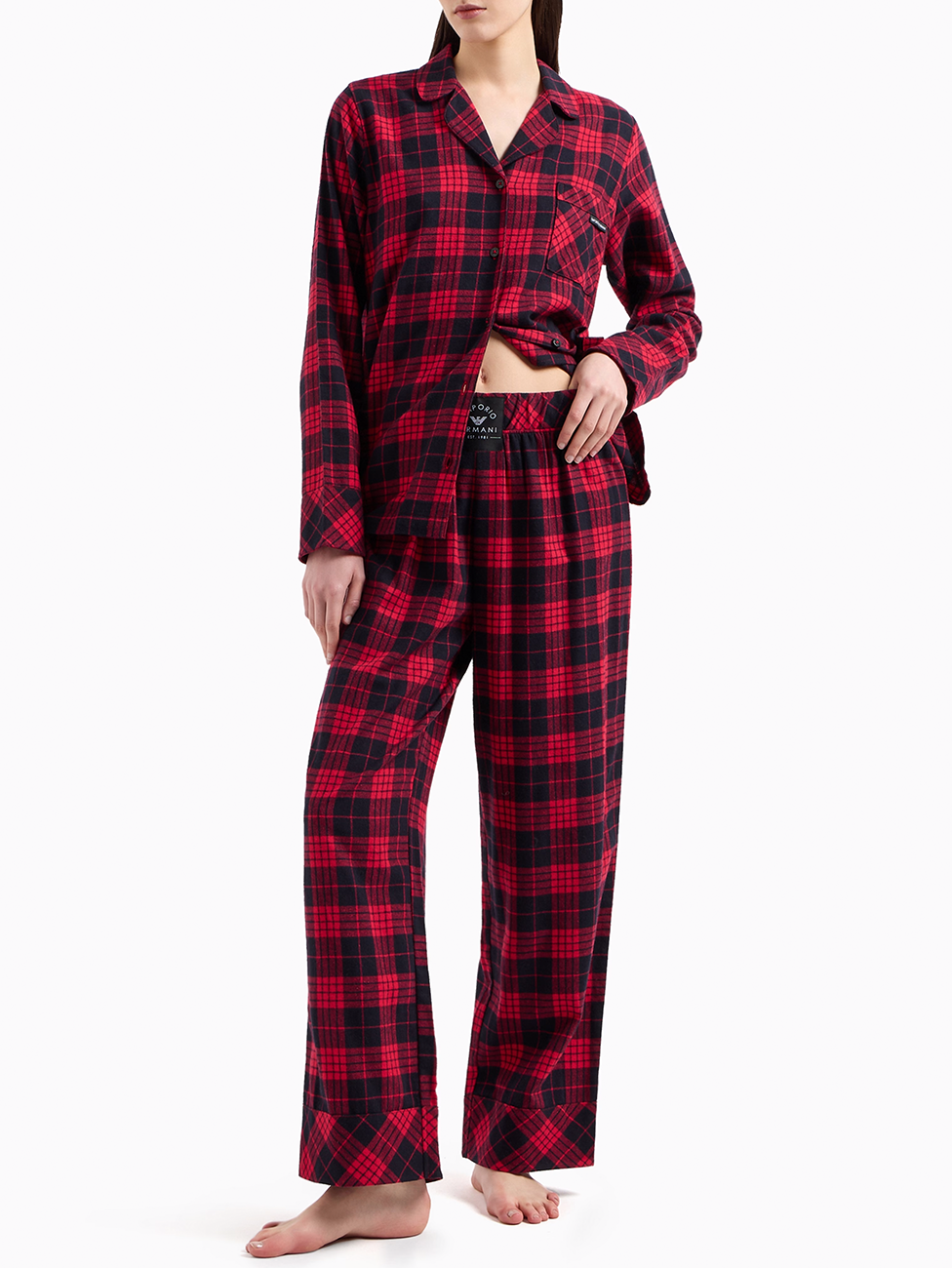 Emporio Armani Holidays Tartan Women's Pyjamas