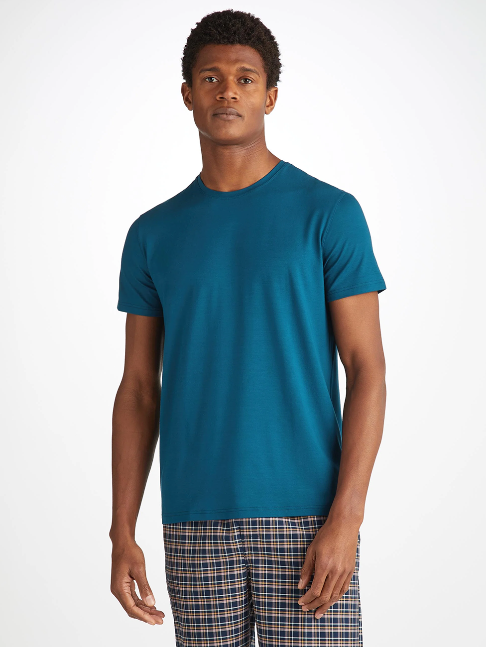 Derek Rose Basel Micro Modal Stretch Men's T-Shirt