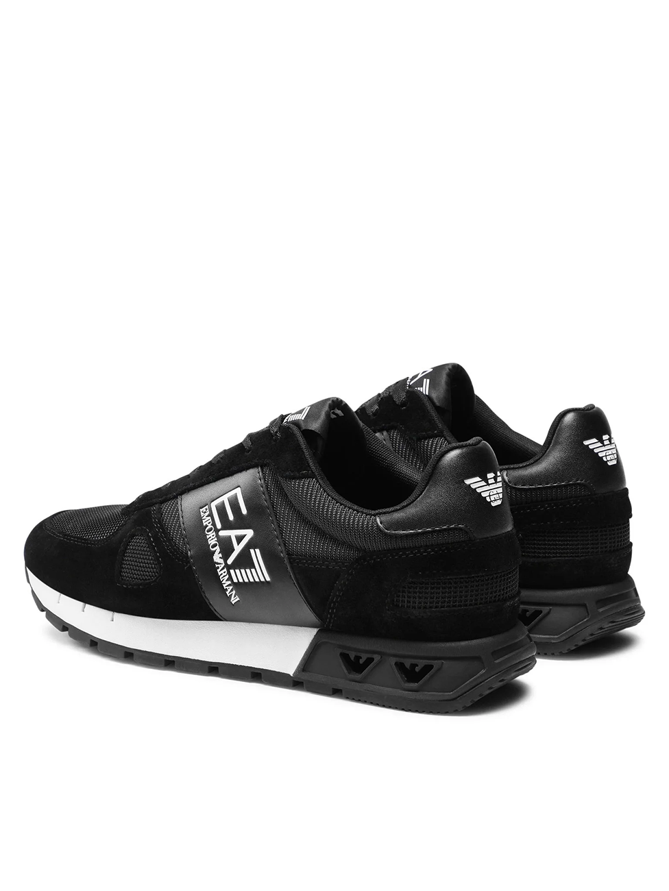 EA7 Black & White Legacy Sneakers