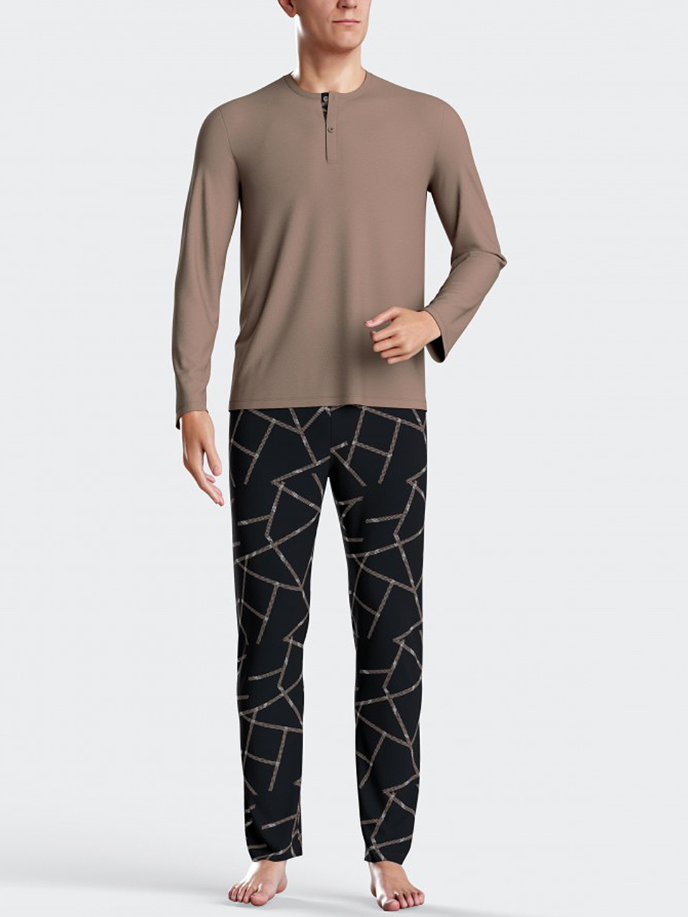 Impetus Cotton Modal Printed Men's Pyjama