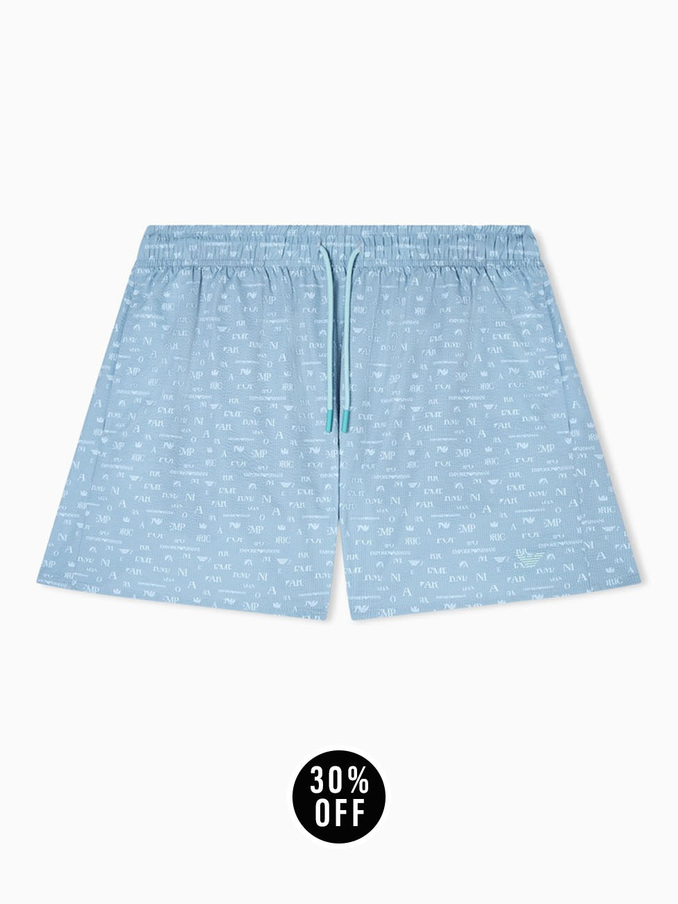Emporio Armani Small Logo Designs Beach Shorts