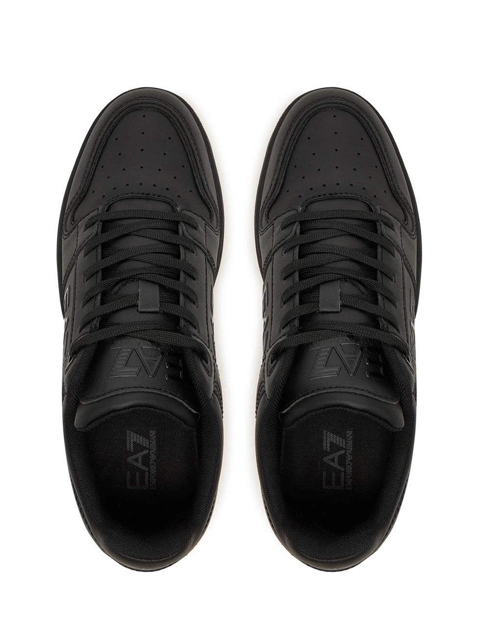 EA7 Triple Black Unisex Low-Top Sneakers