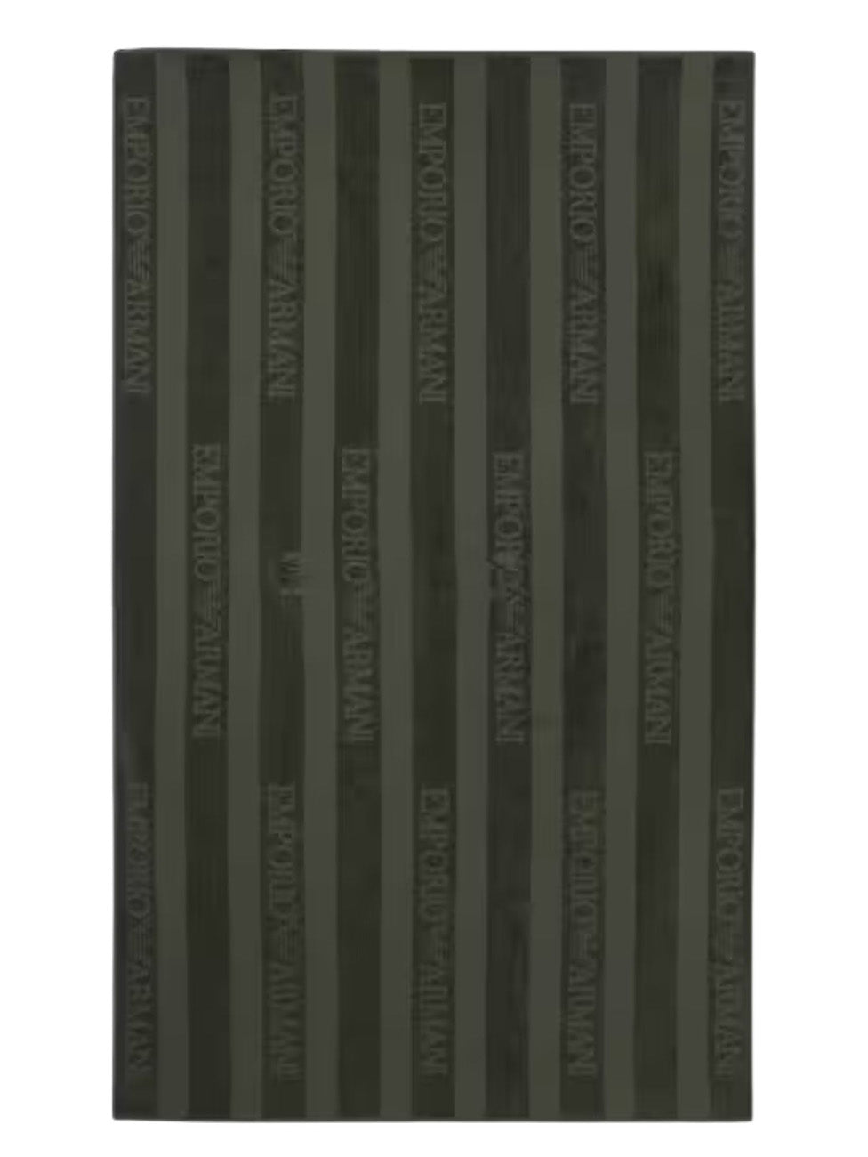 Emporio Armani Striped Terry Beach Towel