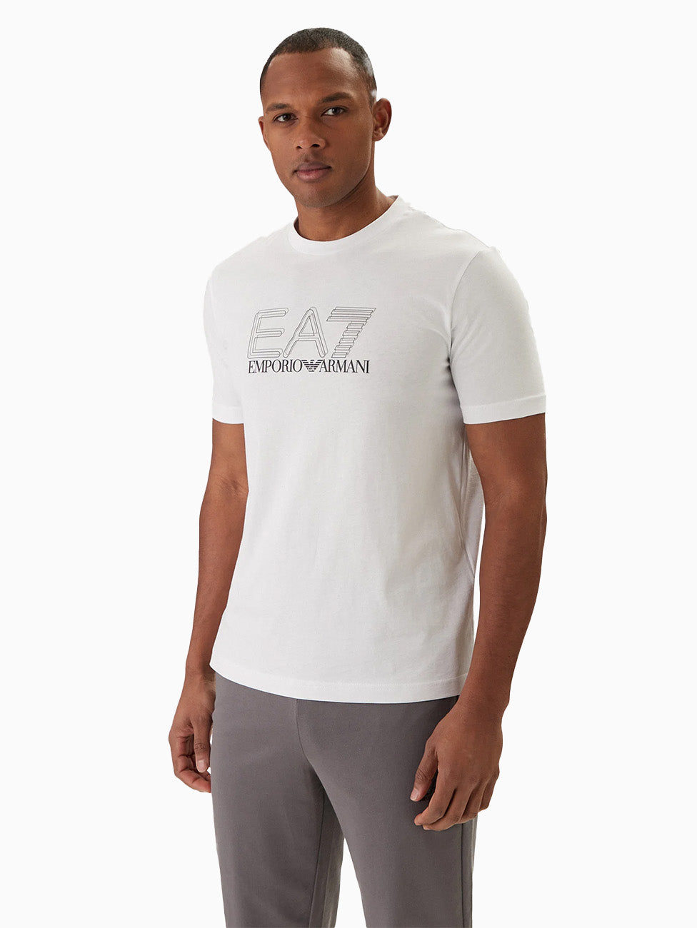 EA7 Visibility Cotton-Jersey T-shirt