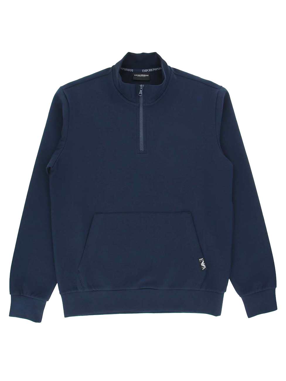 Emporio Armani Half Zip Turtle Neck Sweatshirt