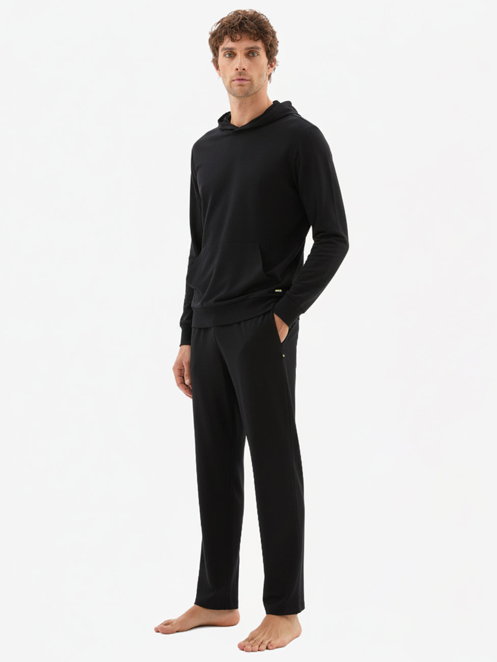 Blackspade Black Men's Pyjama Set