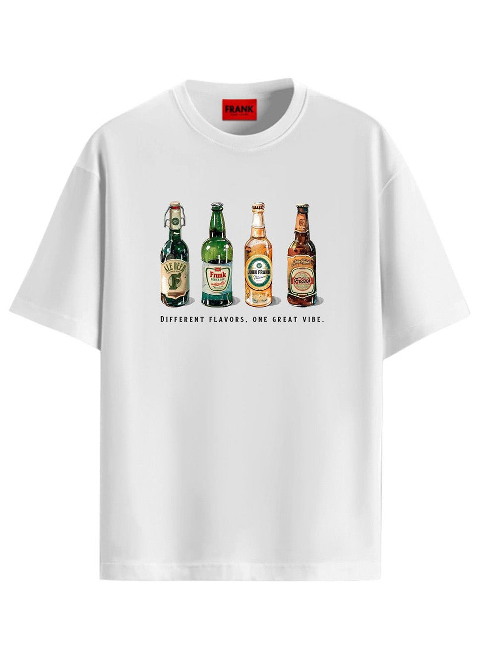John Frank Beer Printed T-Shirt