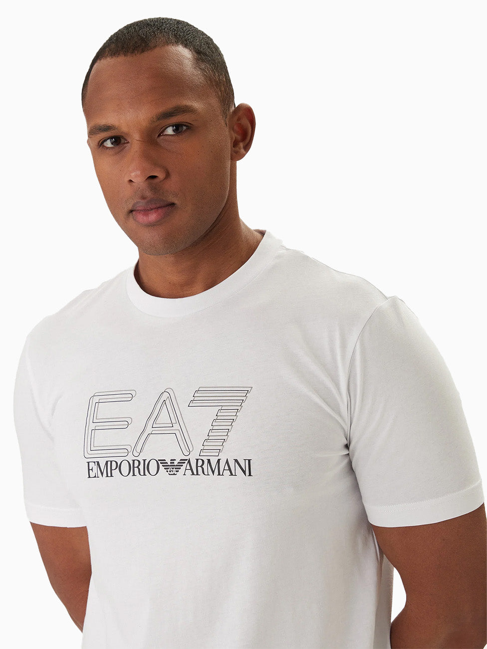 EA7 Visibility Cotton-Jersey T-shirt