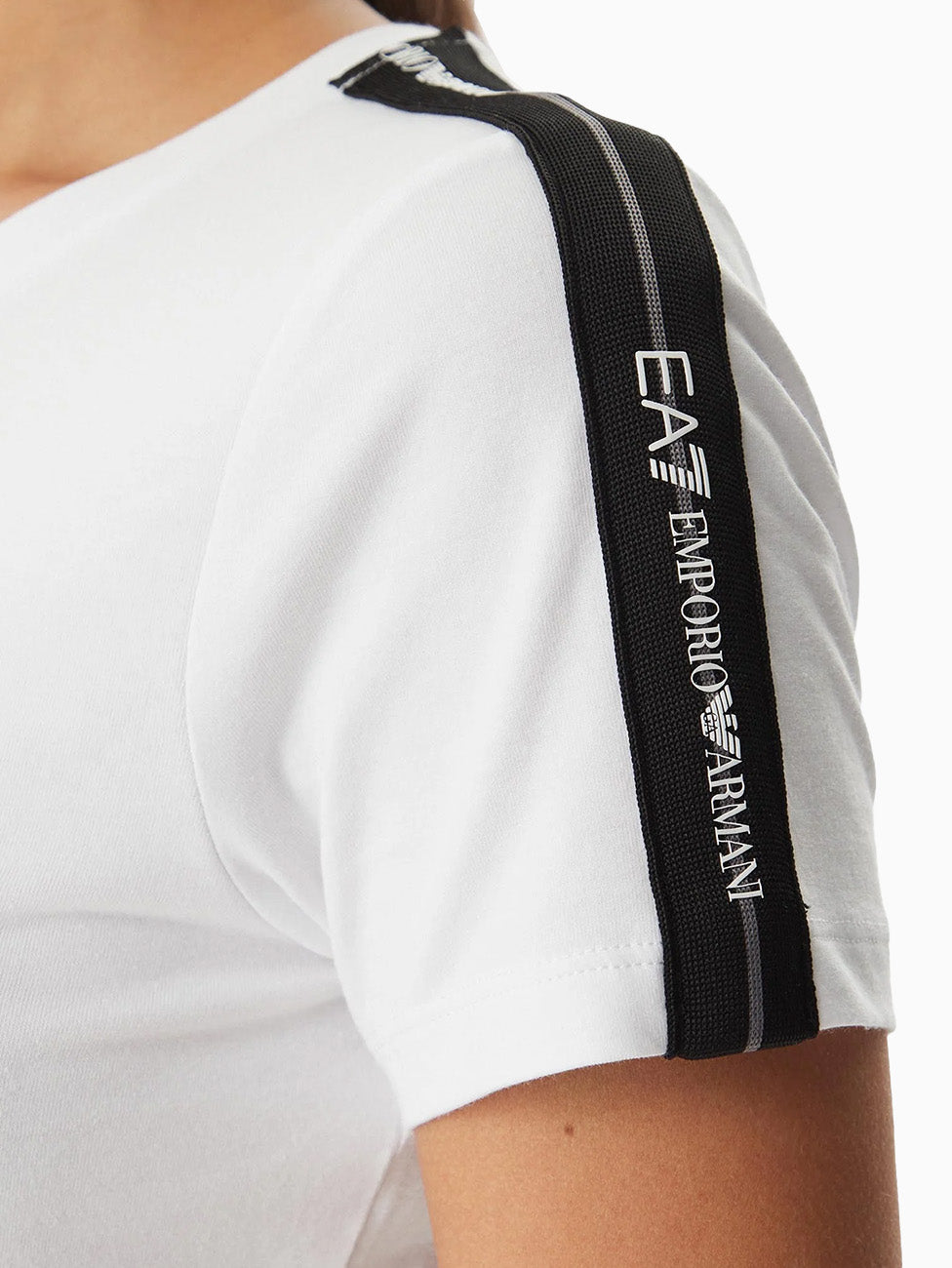 EA7 Logo Tape Women's T-Shirt