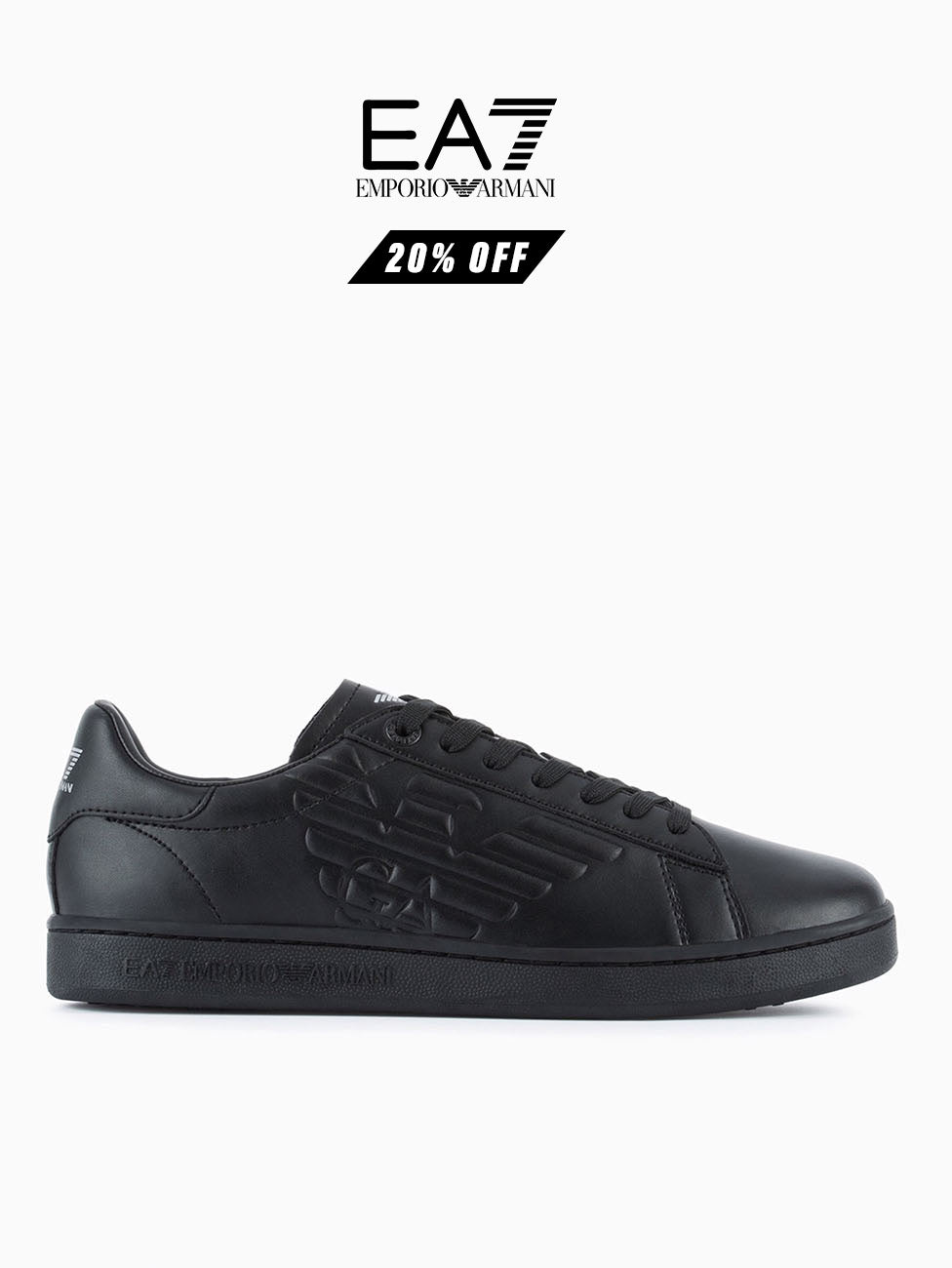 EA7 Classic CC Black Sneakers