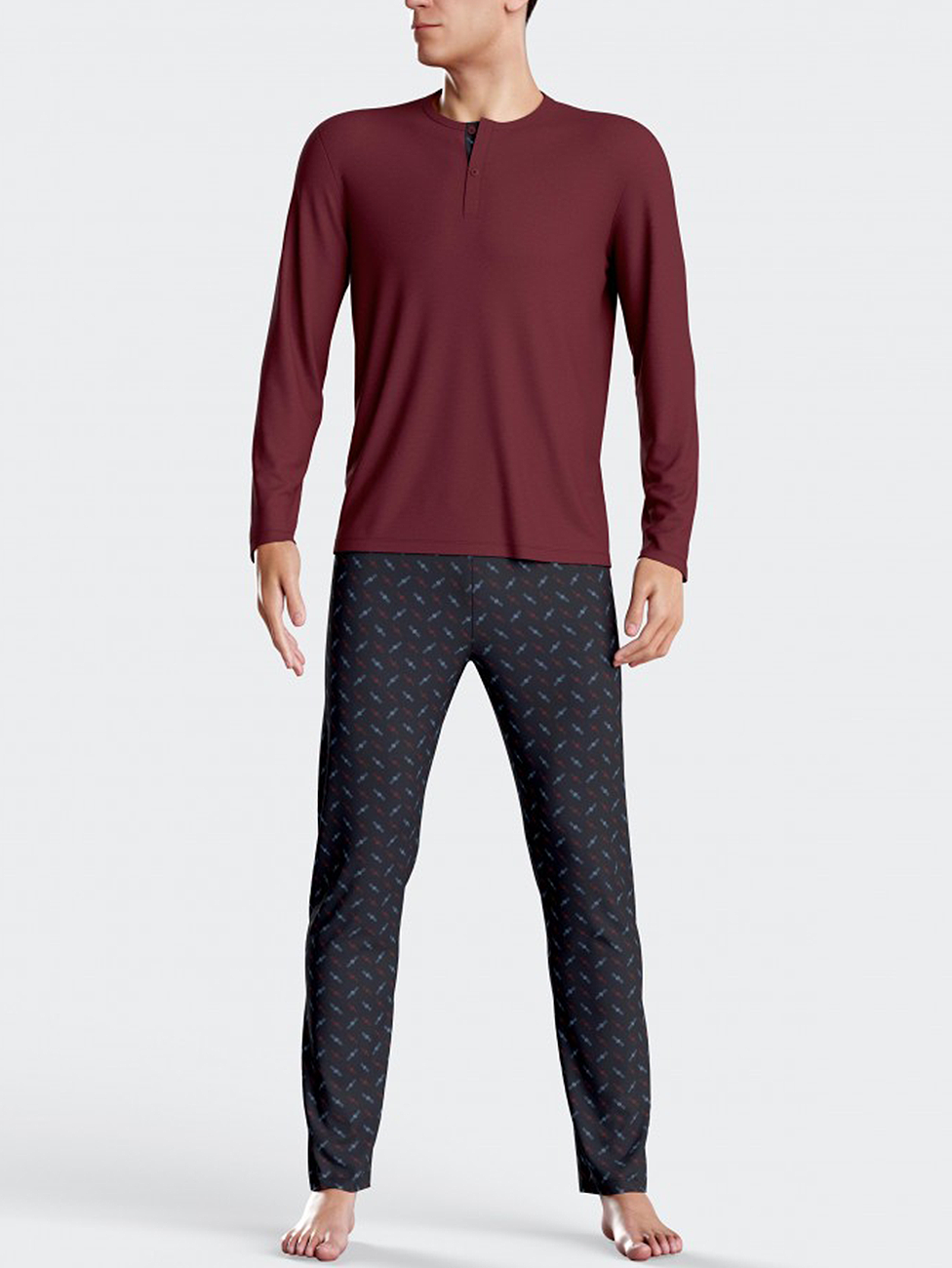 Impetus Cotton Modal Printed Men's Pyjama