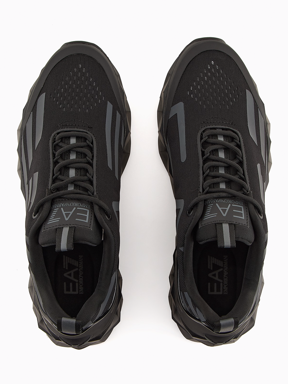 EA7 Triple Black Ultimate C2 Combat Sneakers