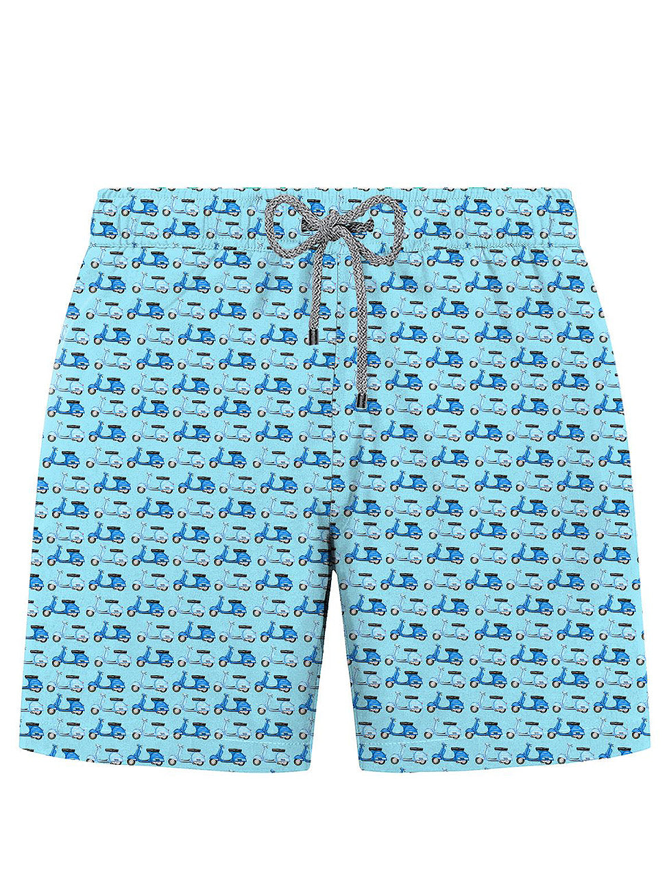 John Frank Blue Friend Printed Swimshorts