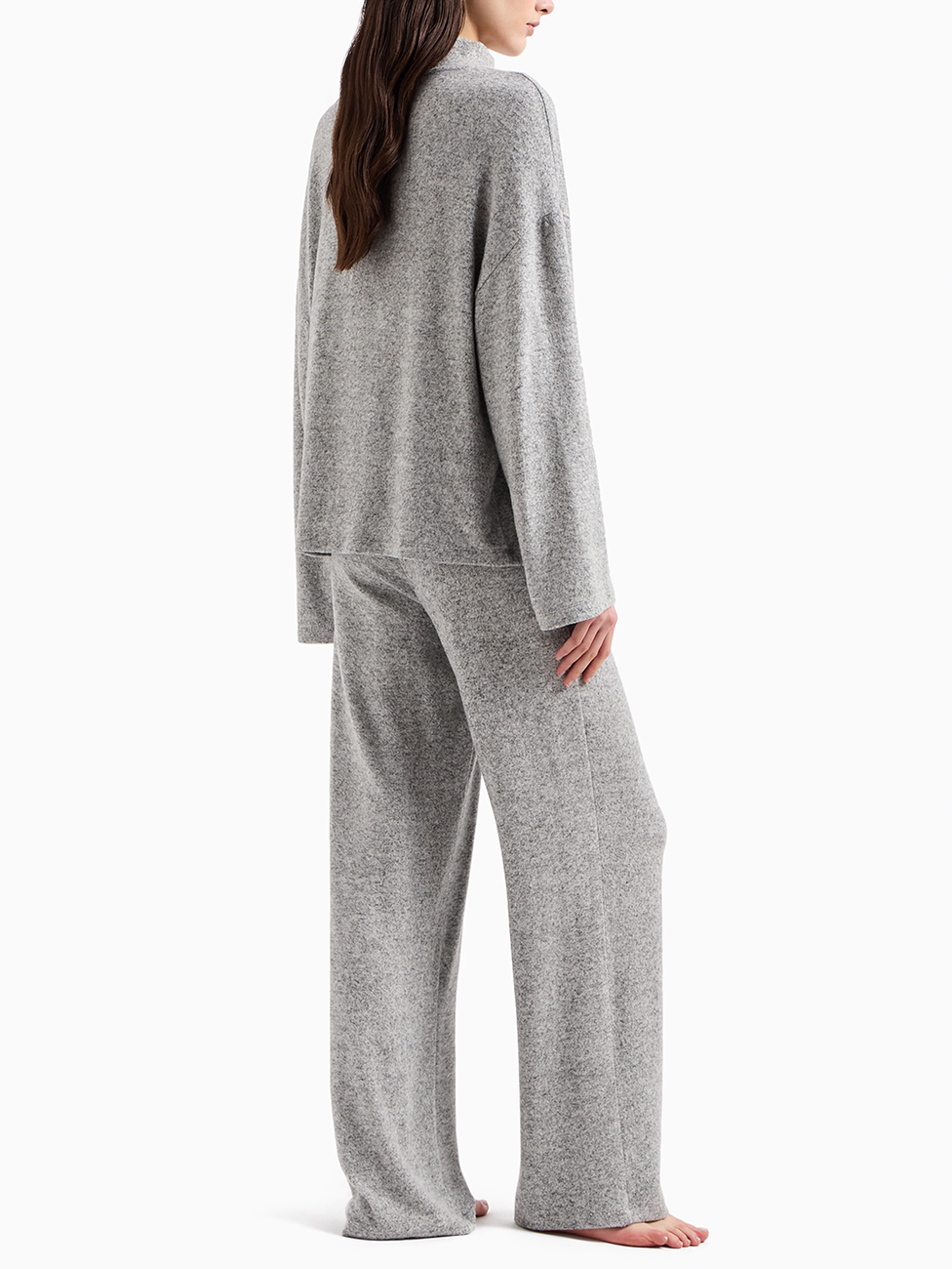 Emporio Armani Brushed Viscose Ladies Pyjama