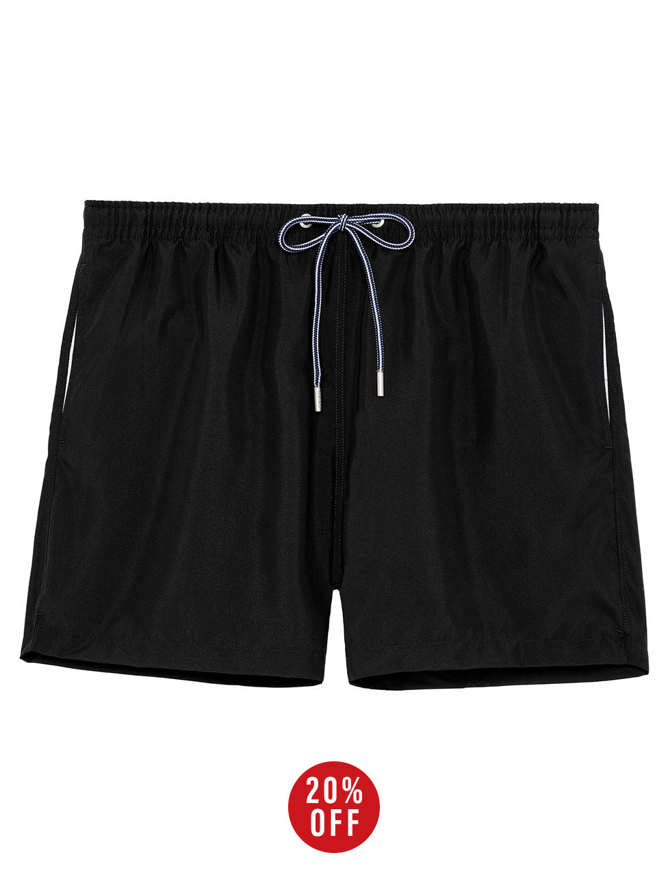 HOM SEA LIFE Black Beach Shorts
