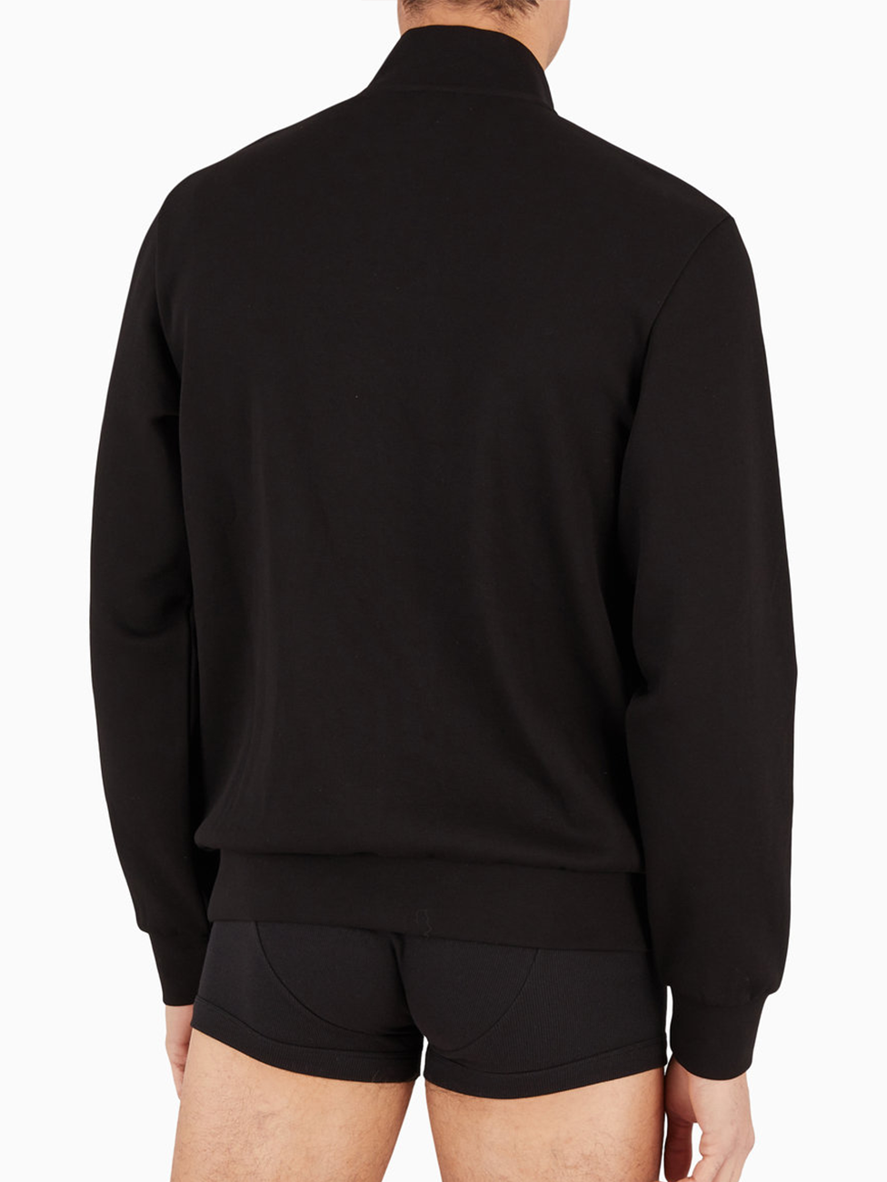 Emporio Armani Half Zip Turtle Neck Sweatshirt