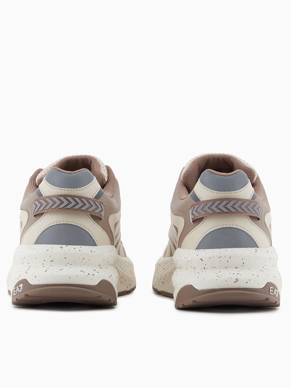 EA7 Beige Crusher Sonic Dart Sneakers