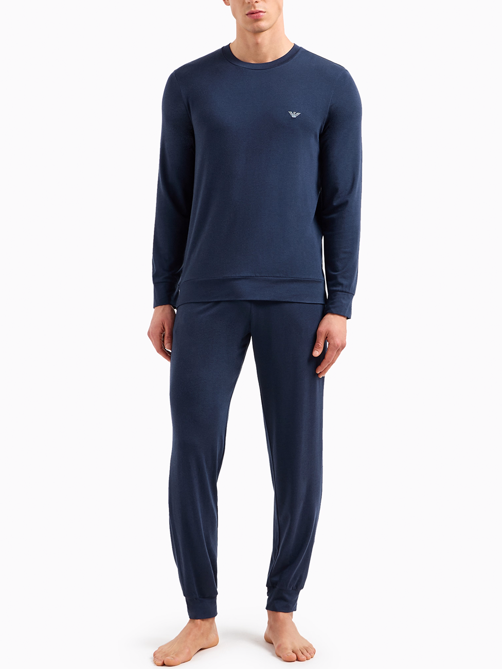 Emporio Armani Lyocell And Wool Blend Pyjamas