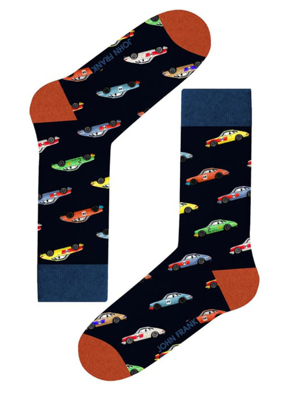 John Frank Race Cars Long Socks