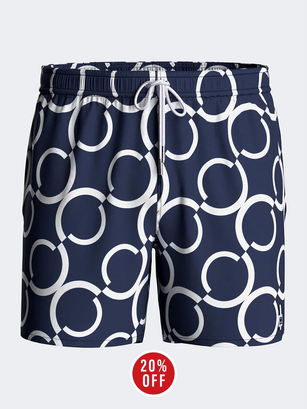 Impetus Geometric Print Swim Shorts