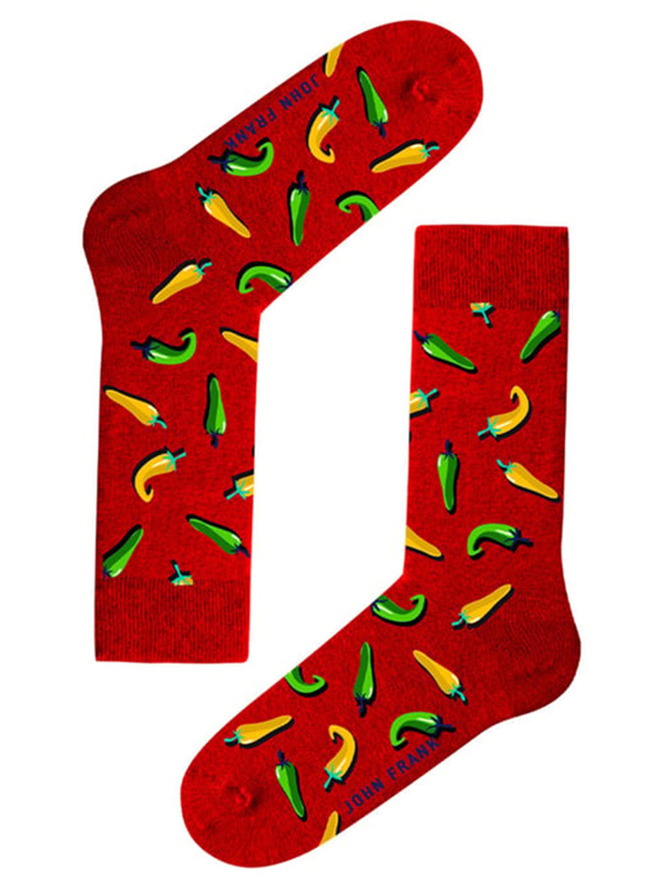 John Frank Colored Fun Long Socks