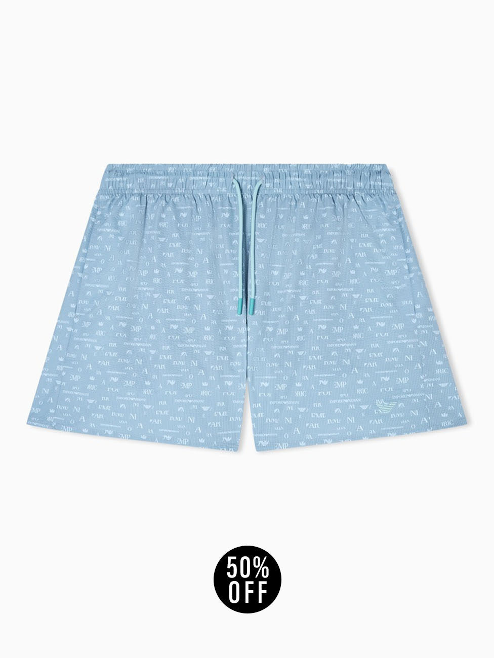 Emporio Armani Small Logo Designs Beach Shorts