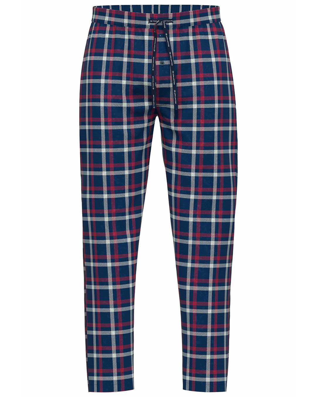 Tom Tailor Navy Checkered Pyjama Pants