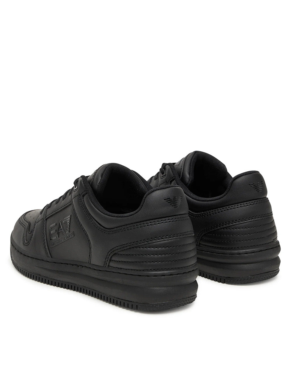 EA7 Triple Black Unisex Low-Top Sneakers
