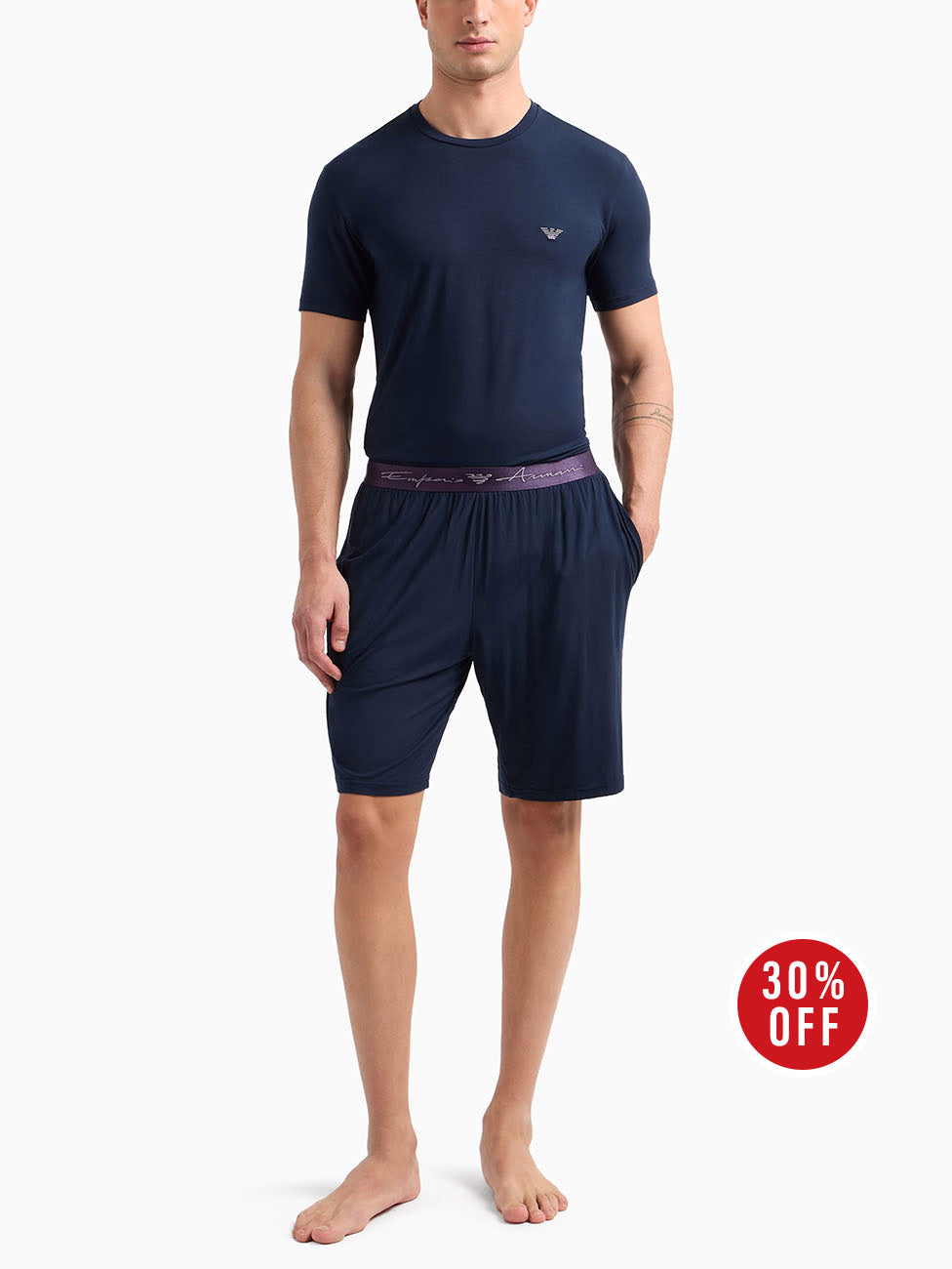 Emporio Armani Soft Modal Short Pyjamas