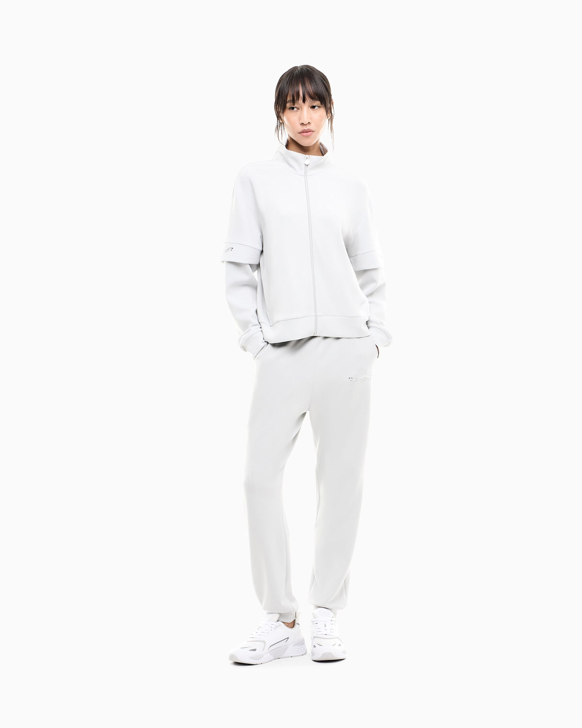 EA7 Logo Series Vapor Blue Tracksuit