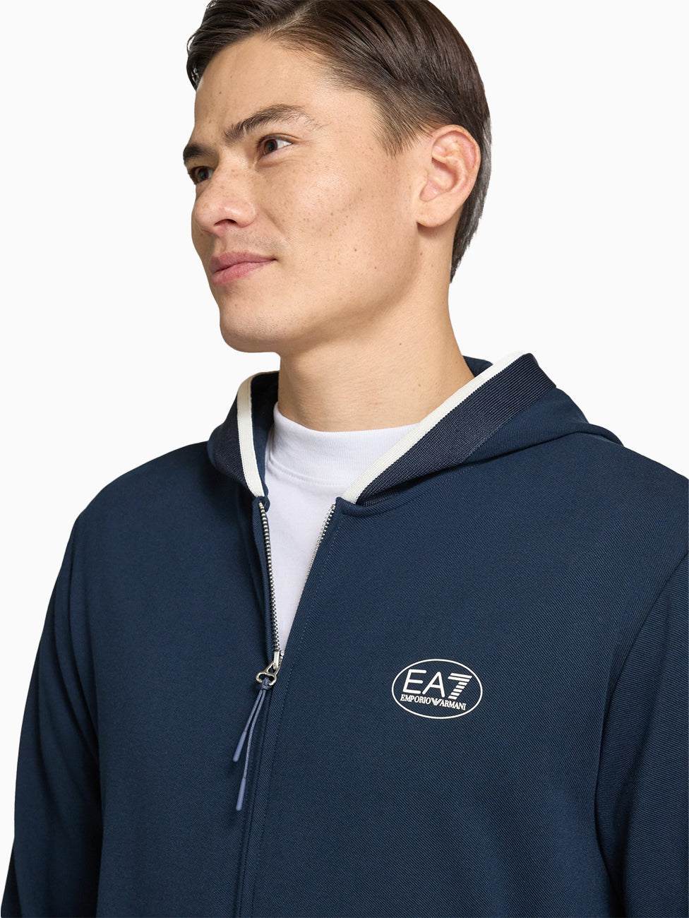 EA7 Tennis Club zip-up Hoodie