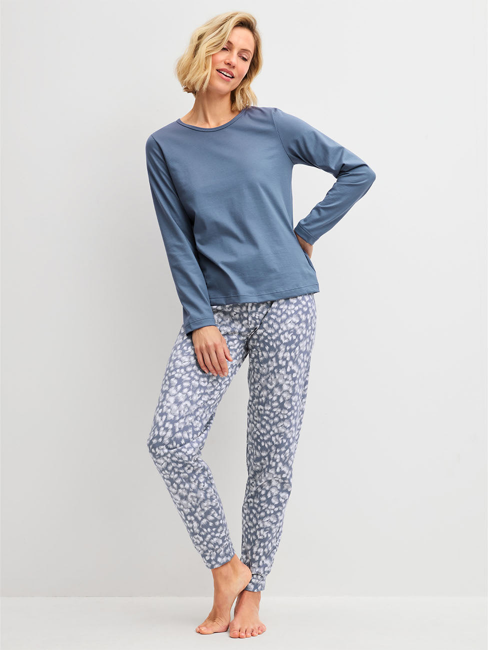 Calida Sleep Over M&M Long-Sleeve Women Shirt